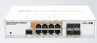 Mikrotik CRS112-8P-4S-IN, Коммутатор Mikrotik CRS112-8P-4S-IN