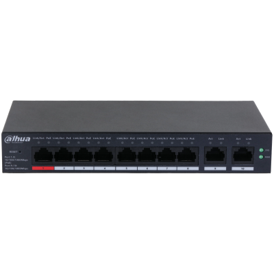 Dahua DH-CS4010-8GT-110, PoE коммутатор Dahua DH-CS4010-8GT-110