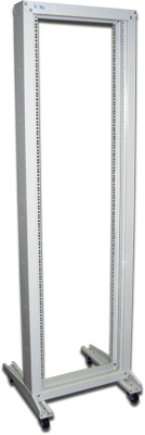 TWT TWT-RACK1-42U-BK, Стойка однорамная 42U, черная TWT TWT-RACK1-42U-BK