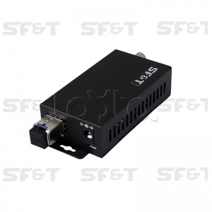 SF&T SFS11S5R/small, Приемник 1 канала SDI и 1 канала RS-485 по оптоволокну (миниатюрный) SF&T SFS11S5R/small