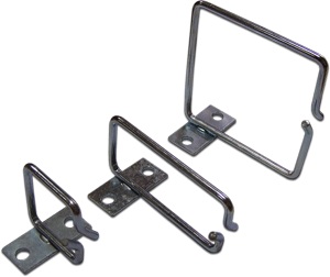 TWT TWT-RING-M80x80, Скоба-органайзер металлическая для установки на 19&quot; профиль, 80х80 мм TWT TWT-RING-M80x80