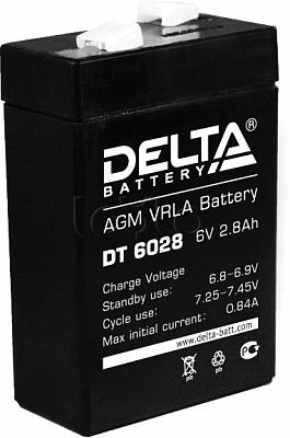 Delta DT 6028, Аккумулятор свинцово-кислотный Delta DT 6028