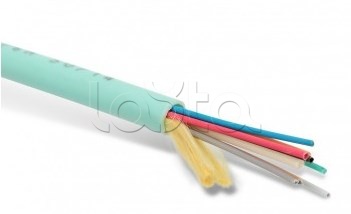 Hyperline FO-MB-IN-503-144-LSZH-AQ, Кабель волоконно-оптический 50/125 (OM3) многомодовый, 144 волокна, безгелевые микротрубки 1.1 мм (micro bundle), для внутренней прокладки, LSZH, нг(А)-HF, -30°C – +70°C, аква FO-MB-IN-503-144-LSZH-AQ Hyperline