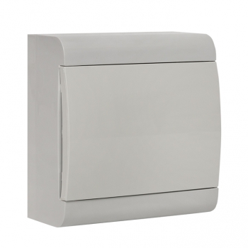 EKF PROxima (sb-n-8w), Щит распределительный ЩРН-П-8 &quot;SlimBox&quot; белая дверца IP41 EKF PROxima (sb-n-8w)