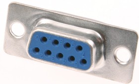 Гнездо 9 pin на кабель пайка DB-9F DS1033-09F, Гнездо 9 pin на кабель (пайка) DB-9F DS1033-09F