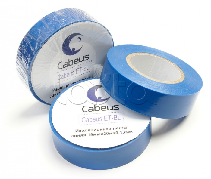 Cabeus ET-BL, Лента изоляционная (синяя) Cabeus ET-BL
