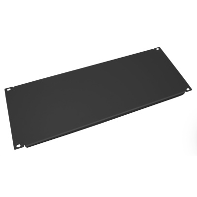 Фальшпанель 19&quot; 4U, цвет черный (RAL 9004) Cabeus SH-J019-4U-BK