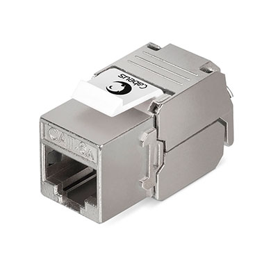 Вставка Cabeus KJ-RJ45-Cat.6A-SH-180-Tooless