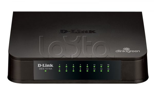 D-Link DES-1016A/E2A, Неуправляемый коммутатор D-Link DES-1016A/E2A