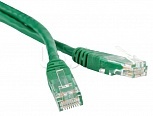 Hyperline PC-LPM-UTP-RJ45-RJ45-C5e-0.5M-GN, Патч-корд UTP, категория 5e, 0,5 м, стандартный разъем, белый Hyperline PC-LPM-UTP-RJ45-RJ45-C5e-0.5M-GN