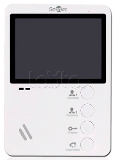 Smartec ST-MS104-WT, Монитор видеодомофона 4&quot; Smartec ST-MS104-WT
