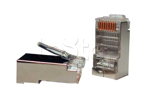 Cabeus 8P8C-SH, Разъем RJ-45 кат.5е под витую пару Cabeus 8P8C-SH