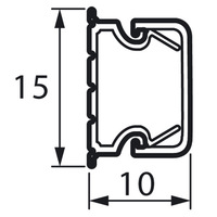 Legrand 638190, Кабель-канал METRA 15x10 Legrand (638190)