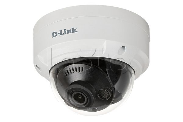 D-Link DCS-4614EK/UPA/A1A, 4 Мп внешняя купольная антивандальная сетевая камера с ИК-подсветкой до 30 м, PoE, WDR и слотом microSD D-Link DCS-4614EK/UPA/A1A