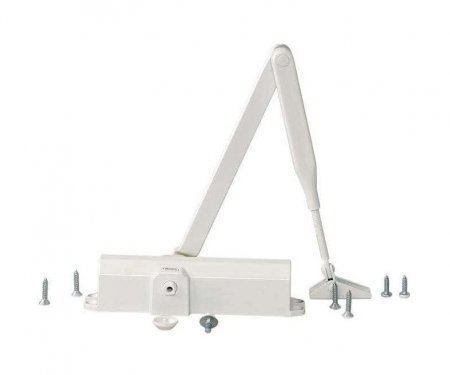 Dormakaba TS Compakt EN2/3/4 с рычагом (белый), Доводчик дверной Dormakaba TS Compakt EN2/3/4 с рычагом (белый)