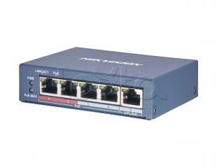Hikvision DS-3E0105P-E(B), PoE-коммутатор Hikvision DS-3E0105P-E(B)