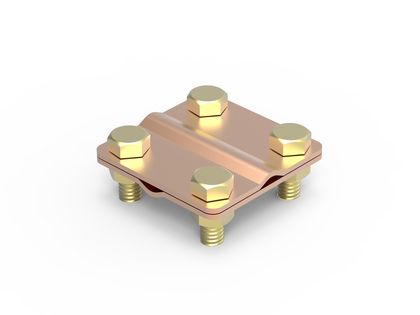 DKC NG3104CU, Соединитель пруток-пруток, D8мм, медь DKC Jupiter (NG3104CU)