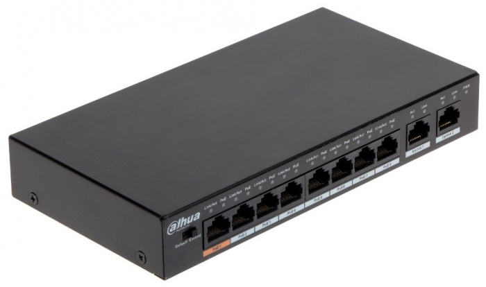 Dahua DH-PFS3010-8ET-65|Коммутатор Dahua DH-PFS3010-8ET-65 - купить ...