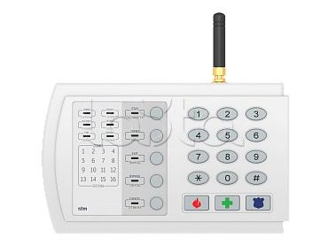 Ritm Контакт GSM-9N с внешней GSM антенной, Охранно-пожарная панель Ritm Контакт GSM-9N с внешней GSM антенной