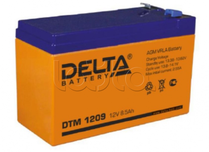 Аккумулятор delta dtm 1209