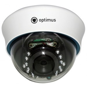 Optimus IP-P022.1(3.6), IP-камера видеонаблюдения купольная Optimus IP-P022.1(3.6)