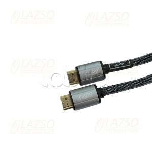 LAZSO WH-111(1m)-B, Кабель для передачи сигналов HDMI 2.0 LAZSO WH-111(1m)-B