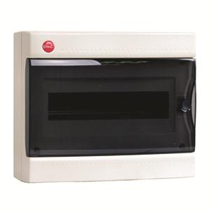 DKC 84712, Щиток настенный с дверцей, 12 модулей, IP41, цвет белый, с усил. клеммн.блоком в компл. 1х87312 DKC 84712
