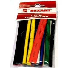 REXANT 29-0102, Набор термоусадочных трубок №2 (АВТО импорт) (10шт/уп) REXANT 29-0102