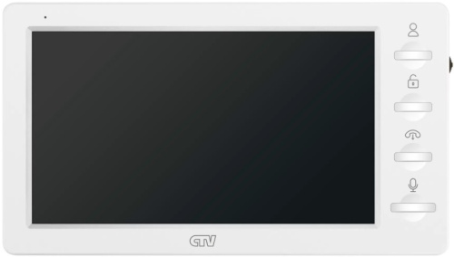 CTV-M3702 Gamma белый, Монитор видеодомофона CTV-M3702 Gamma белый