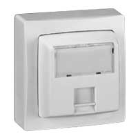 Legrand 086061, Розетка накладная RJ 45 под кабель FTP Legrand 086061