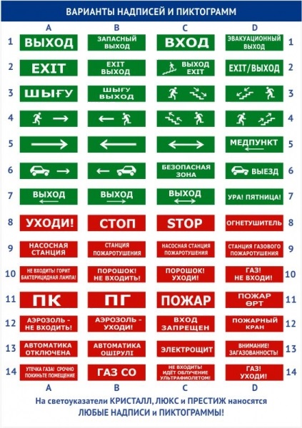 Электротехника и Автоматика ЛЮКС-220-Р "Зона безопасности МГН ...