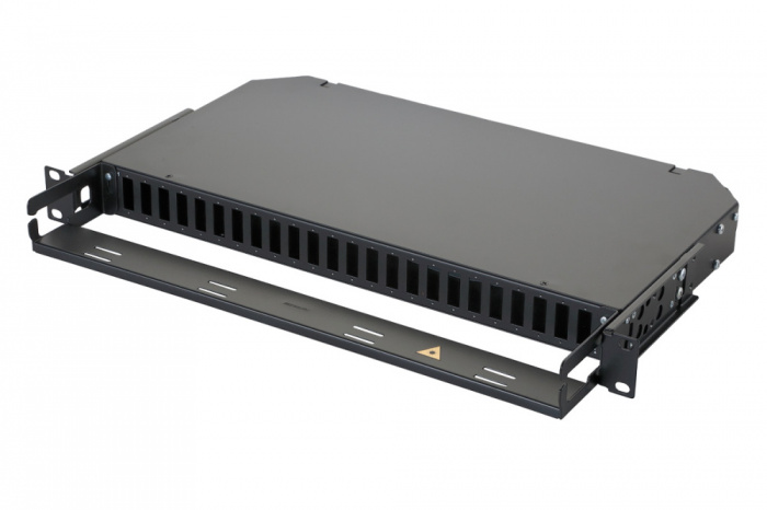 Eurolan 47C-24-4L-00BL|Оптическая панель серии 47C-24, 19'' 1U, корпус ...