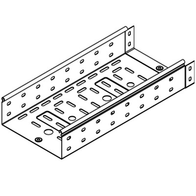 DKC 35262, Лоток перфированный металлический 100x50x3000 DKC 35262
