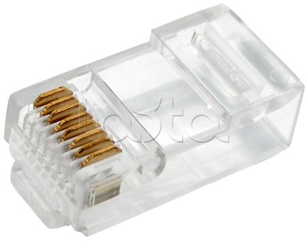 REXANT 05-1021, Разъем RJ-45 8P8C, кат. 5е (100шт/уп) REXANT 05-1021
