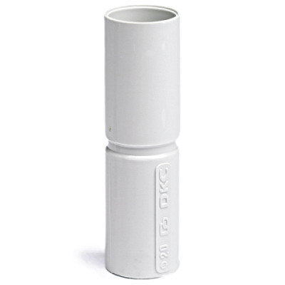 DKC 54925, Муфта труба-труба с ограничителем, IP40, д.25 мм DKC 54925