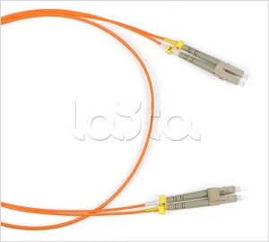 Hyperline FC-50-LC-LC-PC-10M, Патч-корд волоконно-оптический MM 50/125, LC-LC, duplex, LSZH, (10 м) Hyperline FC-50-LC-LC-PC-10M