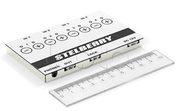 STELBERRY MX-305, Аудиомикшер 4-канальный цифровой STELBERRY MX-305