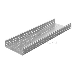 OSTEC УЛ(П)-200х80х3000 (1 мм), Лоток перфорированный универсальный 200x80x3000 (1 мм) OSTEC УЛ(П)-200х80х3000 (1 мм)