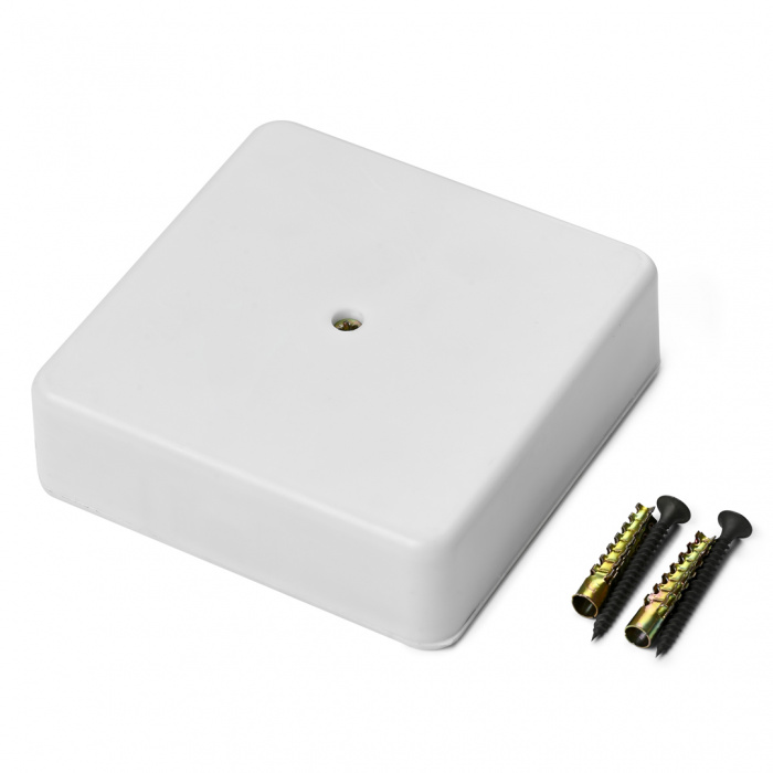 Коробка монтажная огнестойкая пластиковая КМОП IP31 (4к х 2,5мм²) 100х100х30 Пожтехкабель 072-022, Коробка монтажная огнестойкая пластиковая КМОП IP31 (4к х 2,5мм²) 100х100х30 Пожтехкабель 072-022