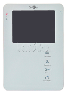 Smartec ST-MS204M-WT, Монитор видеодомофона 4&quot; Smartec ST-MS204M-WT