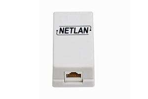NETLAN EC-UWO-1-UD2-WT-10, Розетка RJ-45, 1 порт, категория 5е, белая (10 шт/уп) NETLAN EC-UWO-1-UD2-WT-10