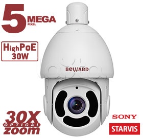 Beward SV3215-R30P, IP-камера видеонаблюдения поворотная купольная Beward SV3215-R30P