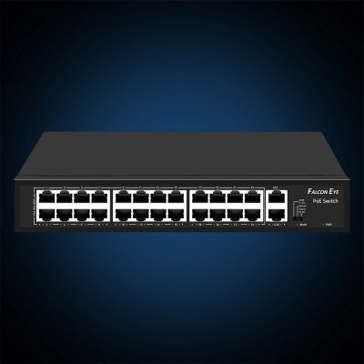 Falcon Eye FE-24FPG2, Неуправляемый PoE коммутатор Falcon Eye FE-24FPG2