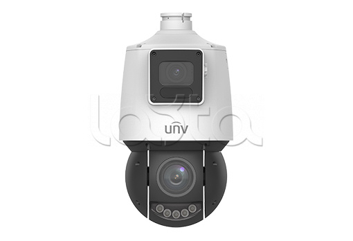 Uniview IPC94144SR-X25-F40C, IP-камера видеонаблюдения сдвоенная скоростная купольная Uniview IPC94144SR-X25-F40C