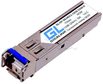 Gigalink GL-OT-SG14LC1-1310-1550-D, Модуль SFP Gigalink GL-OT-SG14LC1-1310-1550-D