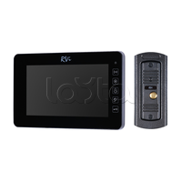 RVi-VD7-12M (черный) + RVi-305 LUX, Комплект видеодомофона RVi-VD7-12M (черный) + RVi-305 LUX