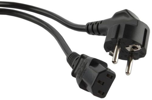 LANMASTER LAN-PPC-10A-1.8, Шнур питания Schuko-C13, 3х0.75, 220В, 10А, 1.8 м LANMASTER LAN-PPC-10A-1.8