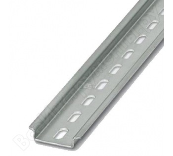 IEK YDN10-00100, DIN-рейка (10 см) оцинкованная (50 шт/уп) IEK YDN10-00100