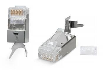 Коннектор RJ-45 Cabeus (8P8C-SH-C7(1.5)-TWP), RJ-45 Cabeus (8P8C-SH-C7(1.5)-TWP)