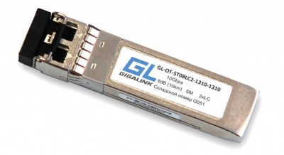SFP+ модуль Gigalink GL-OT-ST08LC2-1310-1310